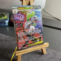 Pokemon TCG - Mega Scrafty EX SIR 285/217 - Ascended Heroes - pack Fresh NM-Mint - Image 3