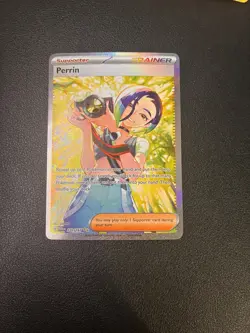 Perrin Special Illustration Rare SIR Twilight Masquerade 220/167 Pokemon TCG - Image 1