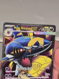Pokemon TCG ME02: Phantasmal Flames 113/094 UR Mega Sharpedo ex NM - Image 4