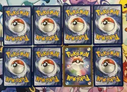Pokemon Textured Full Art Holo Lot Of 8 NM Inc. Gholdengo - Image 2