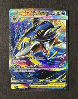 Pokemon ME02: Phantasmal Flames Mega Sharpedo ex #127/094 SIR - Image 1