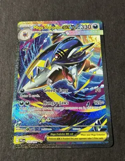Pokemon ME02: Phantasmal Flames Mega Sharpedo ex #127/094 SIR - Image 2