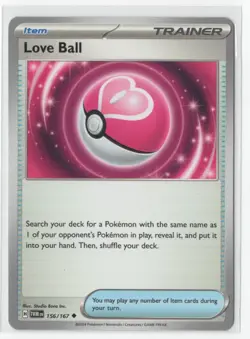 Pokemon Twilight Masquerade - 156/167 Love Ball - Image 1