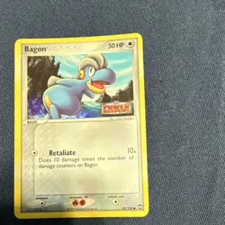 Pokemon TCG-Bagon-EX Power Keepers-43/108-50HP-Reverse Holo-Dragon-English - Image 1