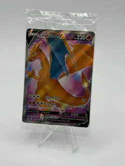 Pokemon Champions Path Charizard V SWSH050 ETB SWSH Promo Full Art Holo - Image 1