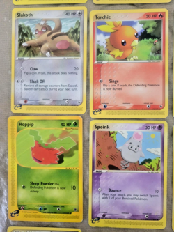 Pokemon e-Reader/E-Series 25 Lot Poochyena, Slakoth, Hoppip, Ralts, Spoink (MP) - Image 4