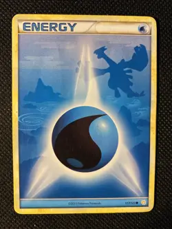 2010 Pokemon HeartGold & SoulSilver Water Energy #117/123 LP/MP - FREE SHIPPING! - Image 1