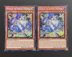 2025 YUGIOH MP25 1ST ED SECRET RARE DIABELLZE THE ORIGINAL SINKEEPER X2 NM - Image 1