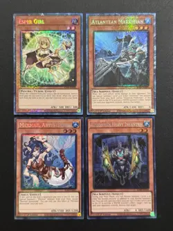 2025 YUGIOH RA04 1ST ED COLLECTORS RARE ATLANTEAN MARKSMAN NM BONUS SET - Image 1