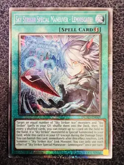 Yugioh Sky Striker Special Maneuver-Lemnisgate! DUAD-EN069 Starlight Rare NM - Image 1