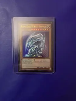 Blue-Eyes White Dragon (Version 2) LCKC-EN001 Legendary Collection Kaiba... - Image 1