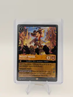 Mickey Mouse - Musketeer Captain Legendary Ursula's Return 16/204 Disney Lorcana - Image 1