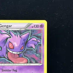 Pokemon Gengar Non Holo Rare TCG Card 60/162 XY Breakthrough MP - Image 3