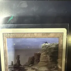 Magic: The Gathering Revised Edition Plateau SUPER Clean lp - Image 5