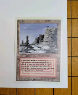 MTG - Plateau - Revised - Dual Land R/W - LP - Magic The Gathering cs01 - Image 1