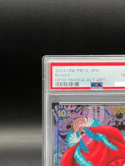 PSA 10 Buggy OP09-051 Manga Alt Art Emperors in the New World ONE PIECE Japanese - Image 2