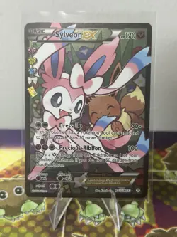 Pokemon TCG Leafeon GX, Sylveon EX, Glaceon VSTAR Full Art Holo Card Lot - Image 2