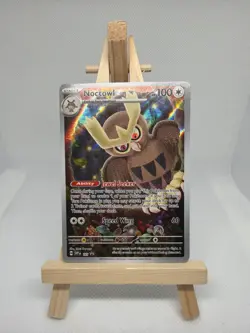 Pokemon TCG Noctowl #141 Promo Card Stellar Crown ETB, Near Mint/Mint (NM/MT) !! - Image 1