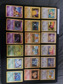 Lot of Vintage Pokemon Base Set 2 Lot of 35 Cards N/M L/P Great Condition WOTC - Image 1