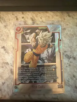 Son Goku - SB02-004 Alternate Art Manga Booster 02 Dragon Ball Card English - Image 1