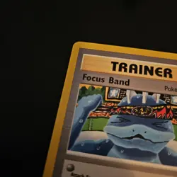 Pokemon Neo Genesis Regular Rare Vintage Trainer Card Focus Band 86/111 - Image 2