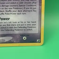 Pokemon TCG Unown Holo Rare Card E/28 Unseen Forces 2005 LP Condition - Image 4