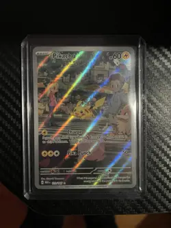 Pokemon Pikachu 173/165 SV151 AR Holo Card English Edition - Image 3