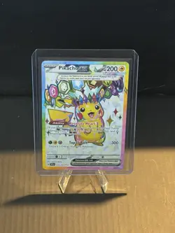 Pokemon Pikachu TCG Surging Sparks EX 219/191 Ultra Rare Card NM Condition - Image 1