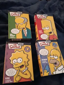 The Simpsons Trading Card Game Theme Deck Set Of 4 (3 Decks Are Sealed) - Image 3