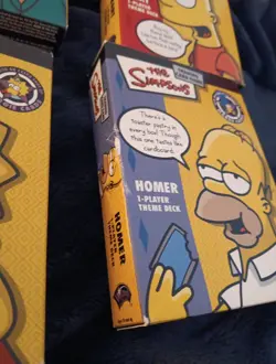 The Simpsons Trading Card Game Theme Deck Set Of 4 (3 Decks Are Sealed) - Image 4