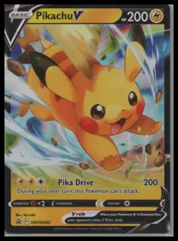 SWSH: Sword & Shield Promo Cards #SWSH285 Pikachu V - Image 1