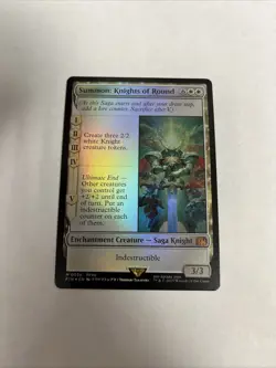 Summon: Knights Of Round Foil Card #0036 MTG LP - Image 1
