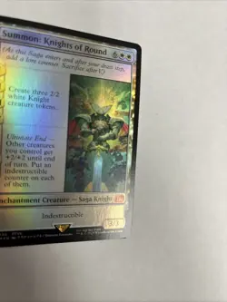 Summon: Knights Of Round Foil Card #0036 MTG LP - Image 2