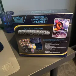 Pokemon TCG Phantasmal Flames Pokemon Center ETB Elite Trainer Box - New Sealed - Image 3