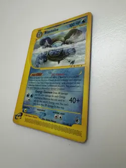 BLASTOISE 37/165 Expedition Base Set - Non Holo Rare Pokemon Card TCG Vintage - Image 1