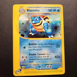 2002 Blastoise 36/165 - Expedition Regular Non-Holo Rare - Pokemon TCG - NM - Image 1