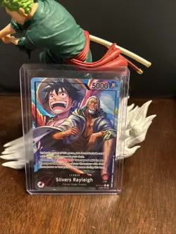 Silvers Rayleigh (Alt Art) Leader OP12-001 Legacy Of The Master One Piece - Image 1