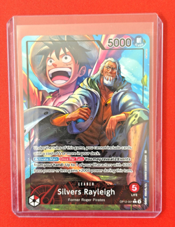 Silvers Rayleigh Alt Art Leader - Legacy of the Master #OP12-001 L One Piece TCG - Image 1