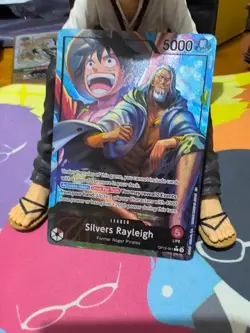 Silvers Rayleigh Alt Art Leader - Legacy of the Master #OP12-001 L One Piece TCG - Image 1
