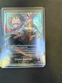 Silvers Rayleigh Alt Art Leader - Legacy of the Master #OP12-001 L One Piece TCG - Image 1