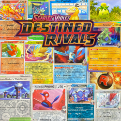 Pokemon Destined Rivals Reverse Holographic & Holo Rare Pick Your Card - Image 1