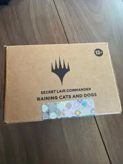 MTG Secret Lair Commander Deck Raining Cats and Dogs Limited Edition Sealed Fast - Image 1