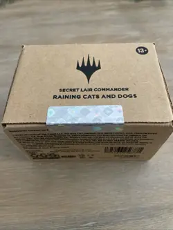 Magic The Gathering Secret Lair Raining Cats and Dogs Commander Deck New Sealed - Image 1