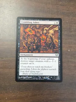 Crumbling Ashes Mtg Eventide Non-foil - Image 1