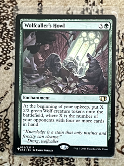 Wolfcaller's Howl - The List Reprints - 052/337 - #Near Mint Magic the Gathering - Image 1