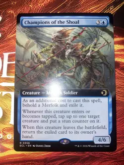 Champions of the Shoal (Extended Art) Lorwyn Eclipsed Regular - Image 1