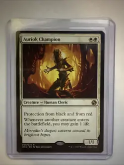 MTG Auriok Champion Iconic Masters NM Condition Regular - Image 1