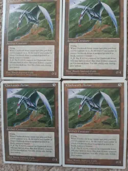 MTG 4 x Clockwork Avian - 4th Edition - NM - Image 1