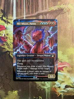 Niv-Mizzet, Parun (Anime Borderless) [Ravnica Remastered] Near Mint - Image 1