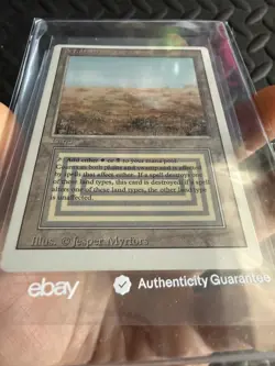 Scrubland Revised Lp Lightly Played Magic The Gathering A - Image 4